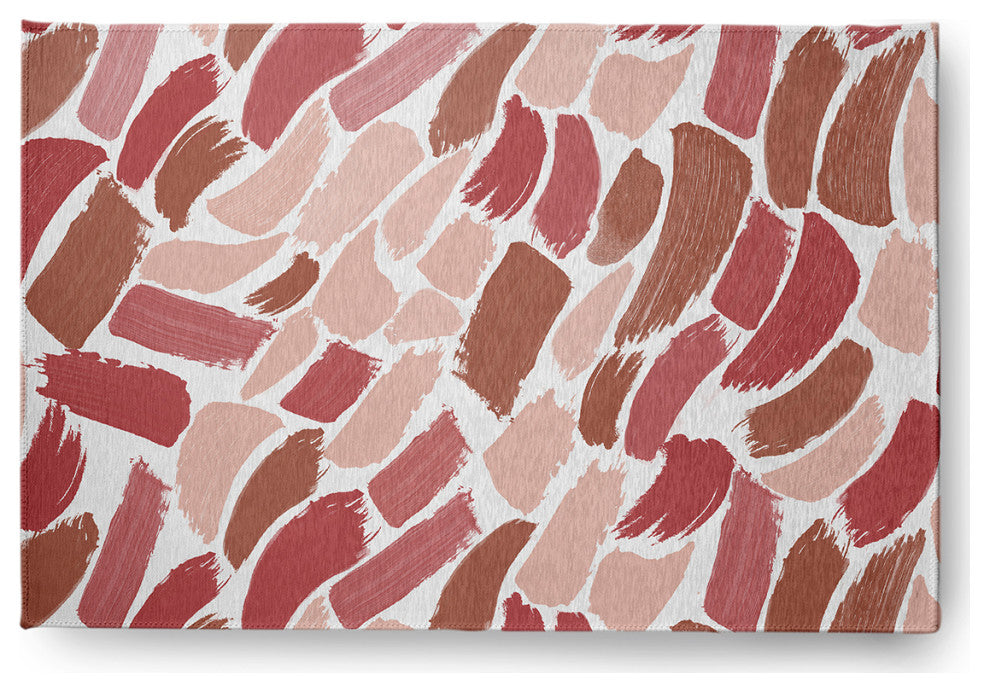 Wenstry Chenille Rug, Red, 2'x3'