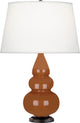 Robert Abbey RA-275X 1-Light Accent Lamp, Small Triple Gourd