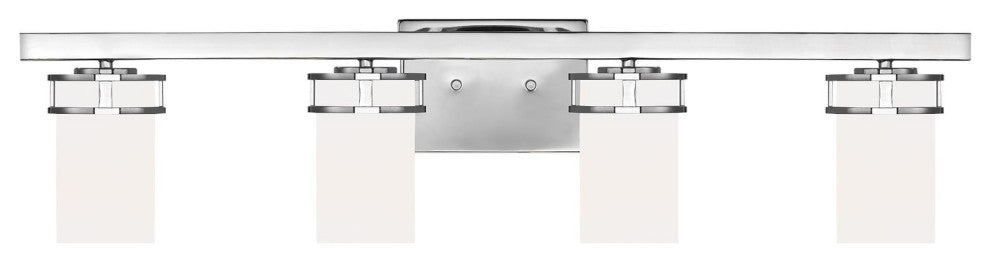 Robie 4-Light Wall/Bath, Chrome