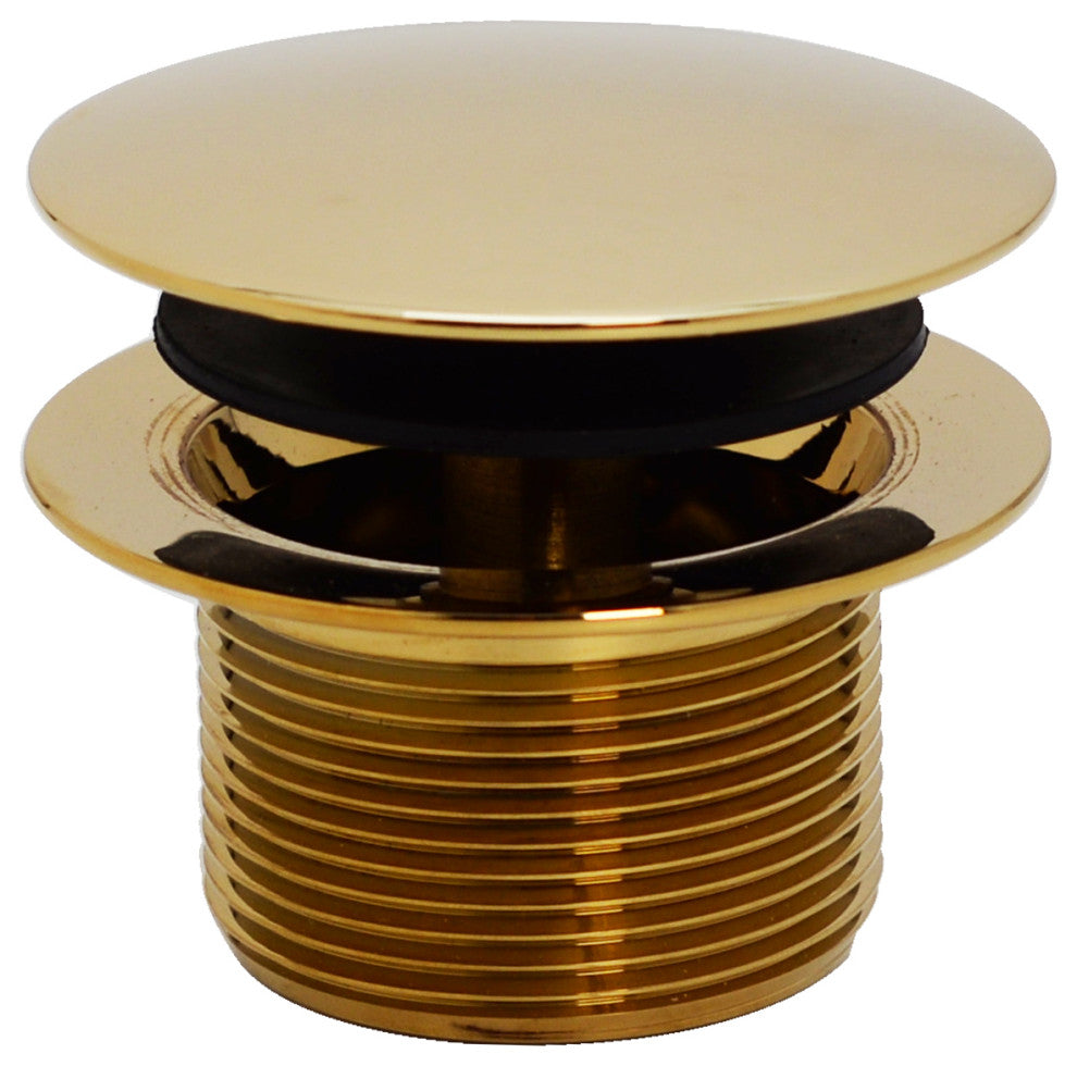 Florestone Snap-In Shower Strainer, Polished Nickel, Polished Brass