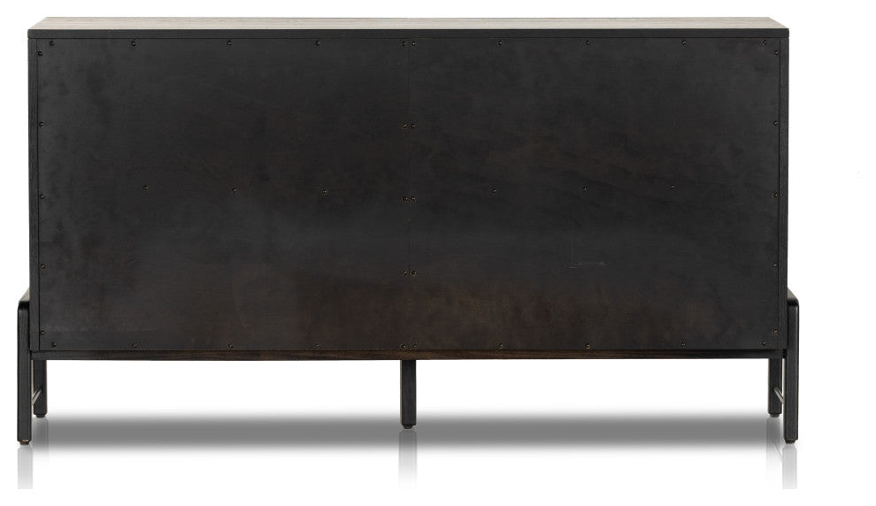Rosedale 6 Drawer Dresser-Ebony Oak