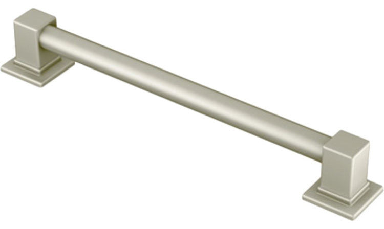 Moen YG8824BN 90 Degree Brushed Nickel 24" Designer Grab Bar