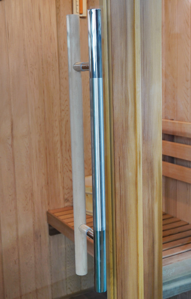 Aston 1-Person Indoor Traditional Sauna with 4.5kW Harvia Heater