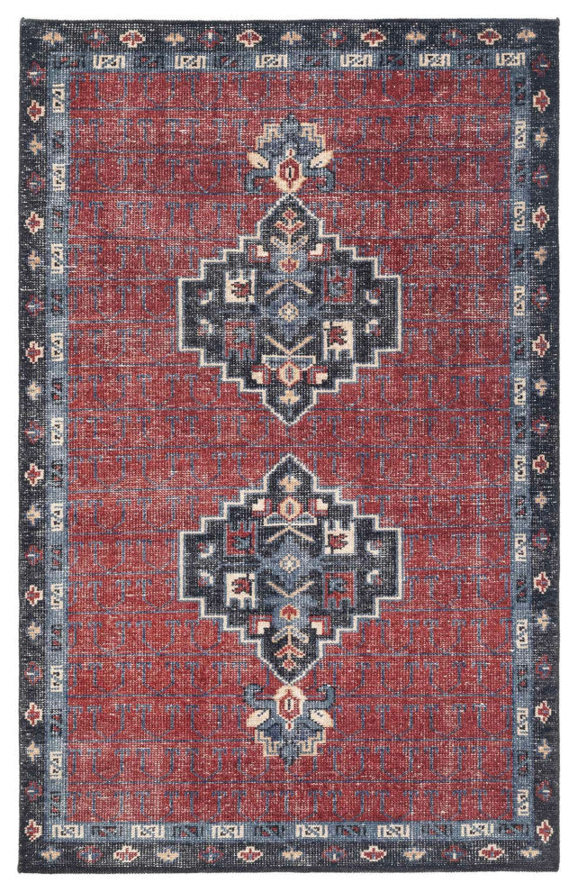 Tuscany Eza Area Rug, Red, 2'x3'