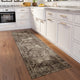 Indoor/Outdoor Sedona SN7 Taupe Machine Washable 2'3" x 10' Runner Rug