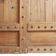 Consigned Vintage India Teak and Iron Doors