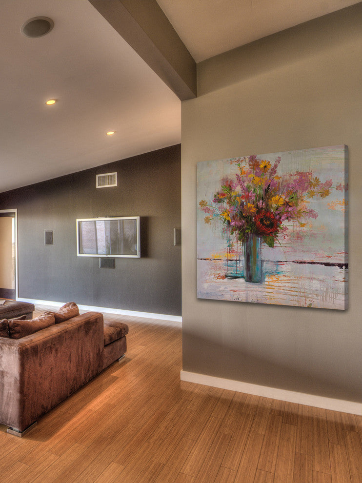 "Luminosity I" Painting Print on Wrapped Canvas