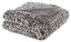 Inspired Home Lucius Throw Two Tone, Polyester 50"x60", Brown