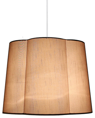 Imani Shade Pendant, 16"x12", Moss Gray