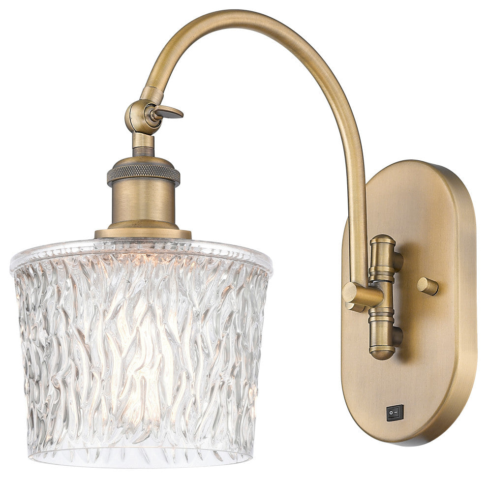 Innovations 518-1W-BB-G402-LED 1-Light Sconce, Brushed Brass