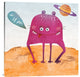 "Alien Friend Number 2" Stretched Canvas Giclee by Skip Teller, 36x36"