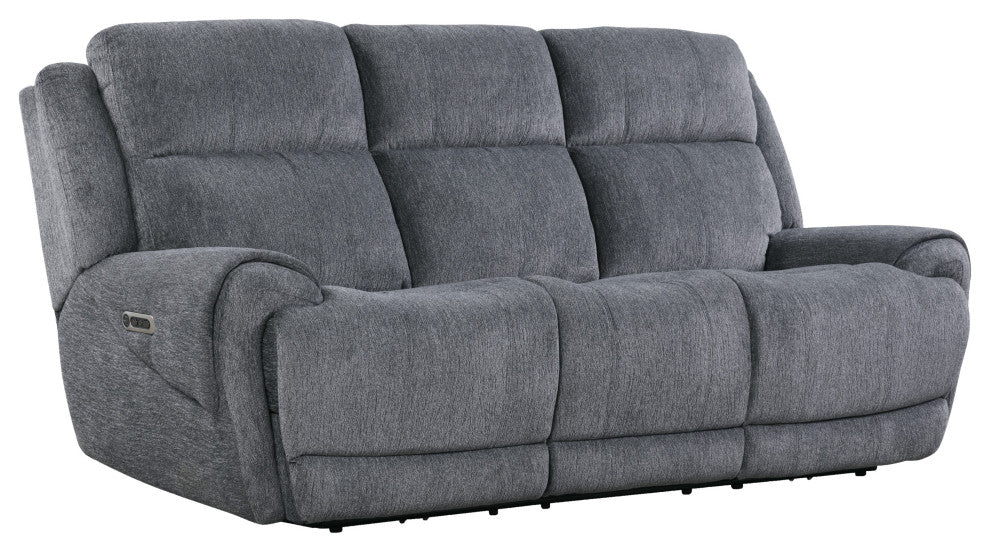 Spartacus Oyster Power Reclining Sofa and Loveseat