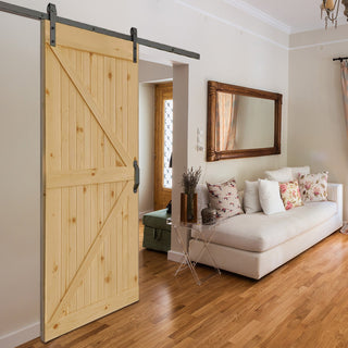 Barn Door, KD DIY K-Bar 83.5" x 30" x 1.375"