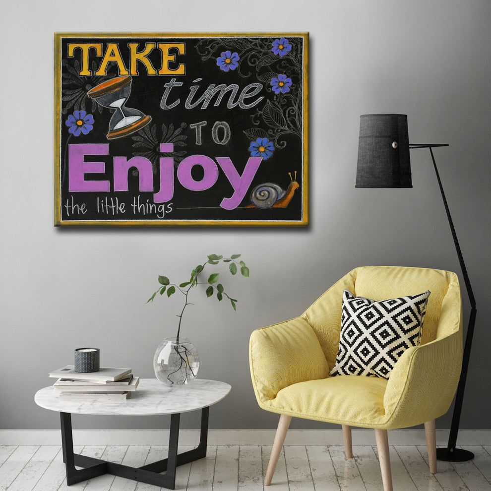 Canvas Art 'Slate Inspired II' by Hope Hansen, 12"x16"