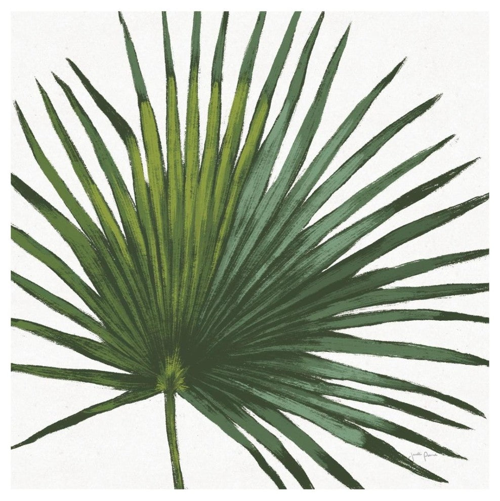 "Welcome to Paradise XVI on White" Paper Print by Janelle Penner, 32"x32"