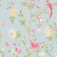 Laura Ashley Summer Palace Wallpaper, Duck Egg