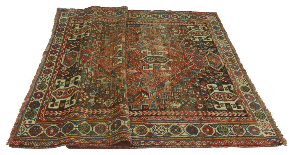 Semi-Antique Munirah Rust Rug
