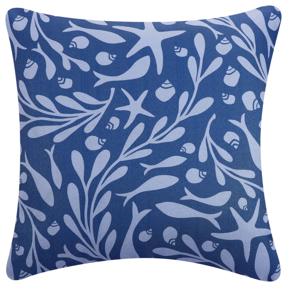 Tidepool Digital Printed Pillow