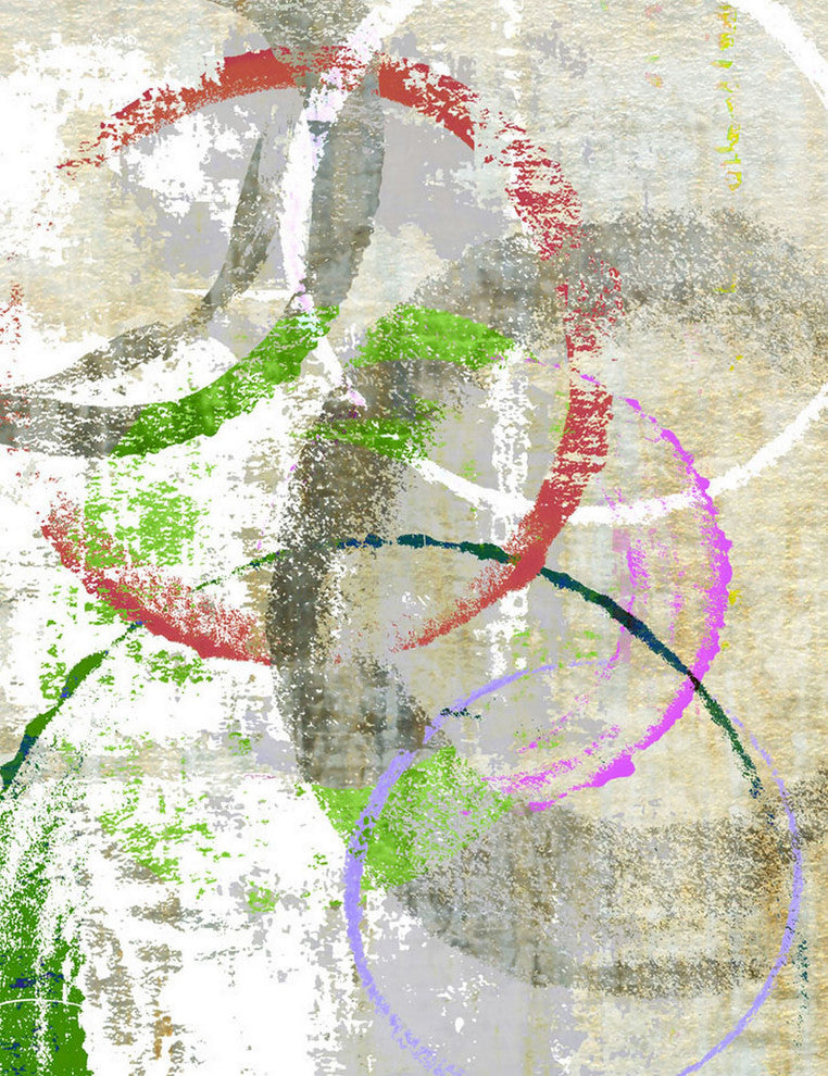 "Kyoto III" Painting Print on Canvas by Aryai