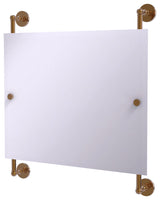 Prestige Skyline Landscape Frameless Rail Mounted Mirror, Brushed Bronze