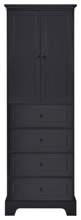 Gewnee Storage Cabinet with 2 Doors and 4 Drawers for Bathroom