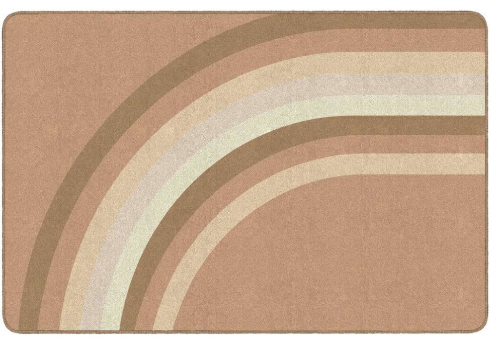 Flagship Carpets CA2017-44SG Simply Stylish Boho Rainbow Neutral Rainbow