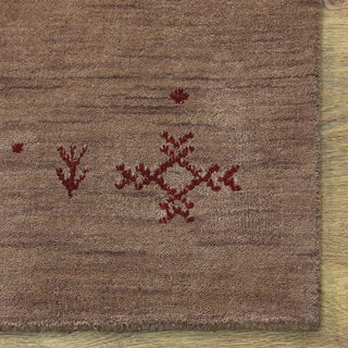 Hand Knotted Loom Wool Area Rug Contemporary, Light Brown, [Runner] 2'8''x8'
