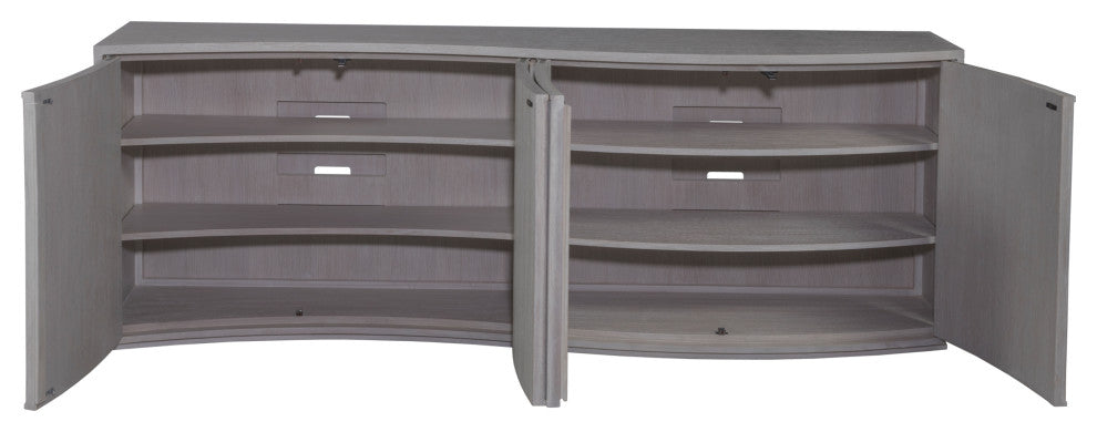Misty Gray Mavericks Media Console
