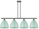 Innovations 516-4I-BK-MBD-12-SF-LED 4 Light Island Light, Matte Black
