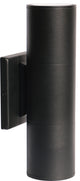 Nuvo 2-Light LED Black Wall Mount