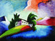 Tile Mural Landscape By Ilya Mashkov, 6"x8", Glossy