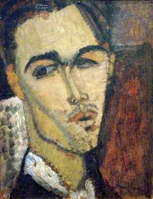 Amedeo Modigliani Portrait of the Painter Celso Lagar Wall Decal
