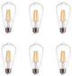 Artiva USA Dimmable LED Bulbs, Warm White 3000k. E26 Base 8W, Set of 6