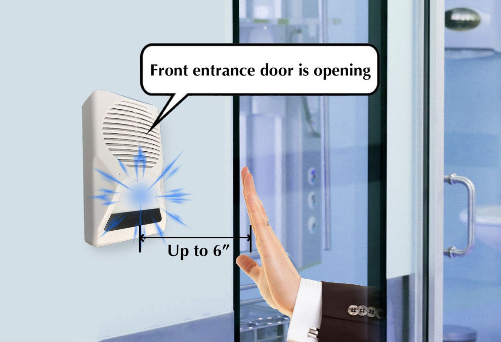 eVoxBox Recordable Voice Box Touchless Access Control Annunciator Build LED