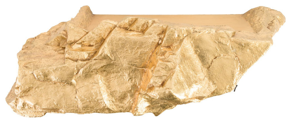 Boulder Shelf, Gold Leaf, Medium