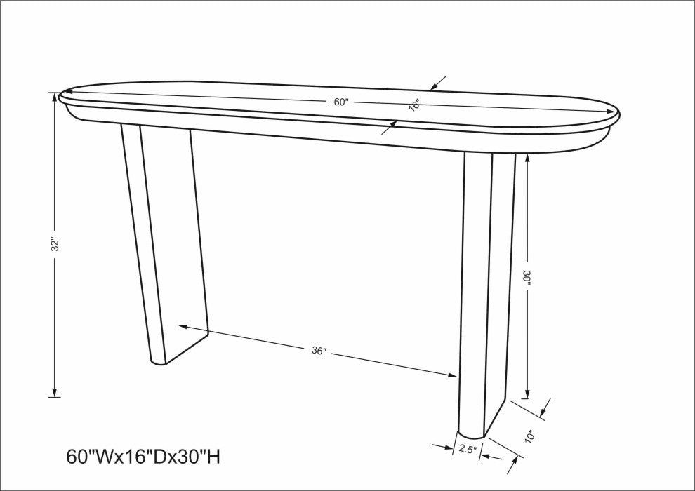 Ridge Console Table
