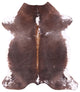 Natural Cowhide Rug 6' 11" X 6' 0" C1587