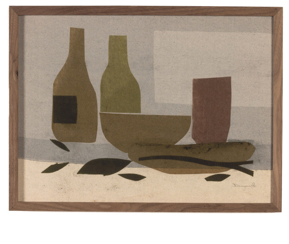 Wine And Olives By Dan Hobday