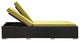 Evince Chaise in Espresso Peridot