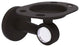 Clearview Tumbler and Toothbrush Holder with Groovy Accents, Oil Rubbed Bronze