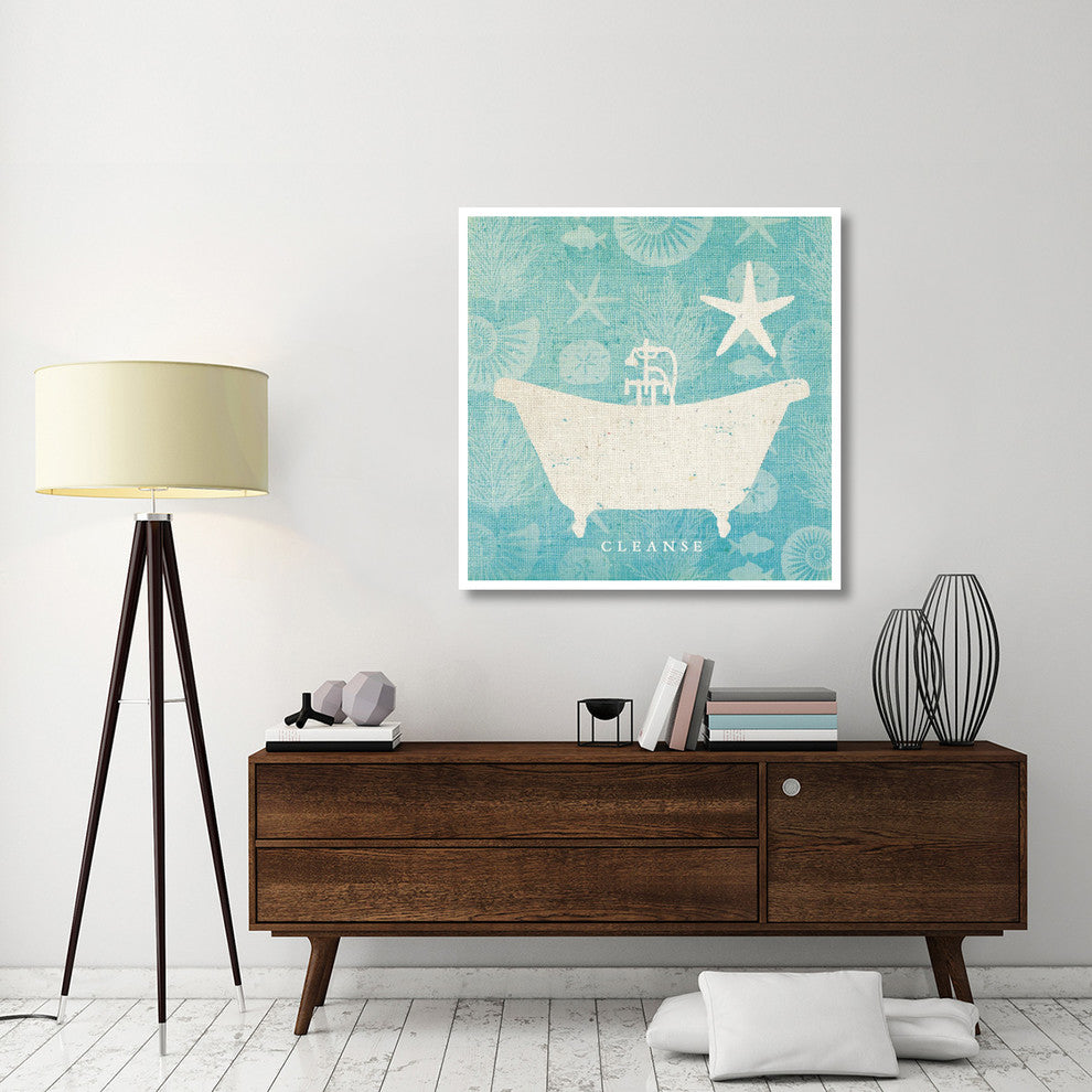 "Pacific Bath IV" Digital Paper Print by Studio Mousseau, 42"x42"
