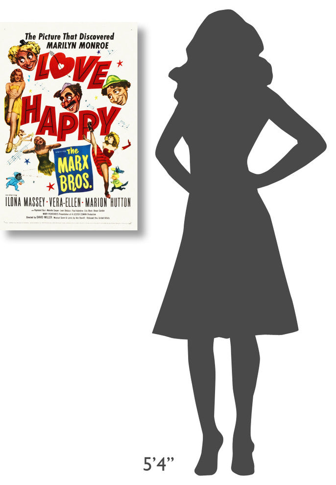 "Marx Brothers - Love Happy 01" Canvas by Hollywood Photo Archive, 20x30"