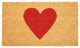 Calloway Mills Red Heart Doormat, 24' X 36"