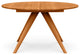 Copeland Catalina Round Extension Table, Natural Cherry, 60x60