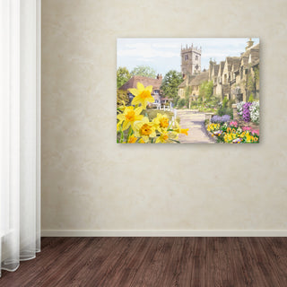 The Macneil Studio 'Spring Village' Canvas Art, 19"x14"