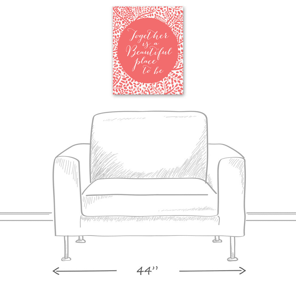 Beautiful Place To Be 16x20 Canvas Wall Art