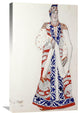 "Costume Design For The Production Moskwa" Artwork, 18" x 30"