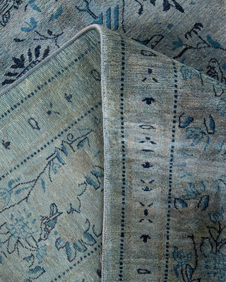 Fine Vibrance, One-of-a-Kind Hand-Knotted Area Rug Gray, 8'1"x10'2"