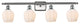 Innovations 516-4W-SN-G461-6 4 Light Bath Vanity Light, Brushed Satin Nickel