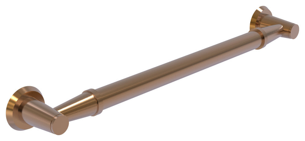 24" Grab Bar Smooth, Brushed Bronze